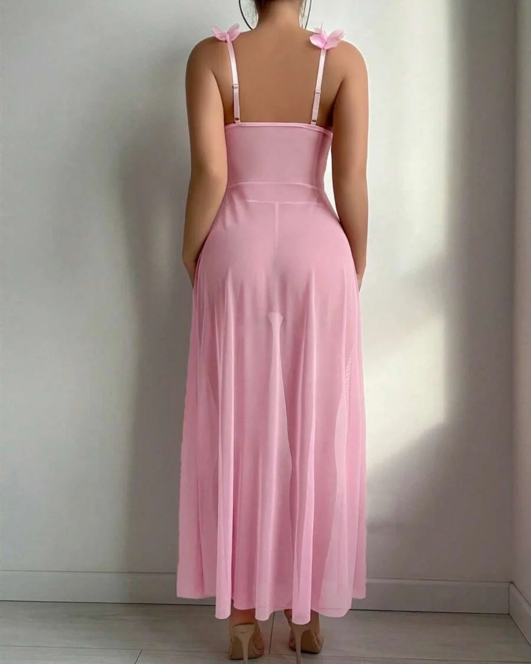 Babydoll Gown Set - Bloomsbury - Pink