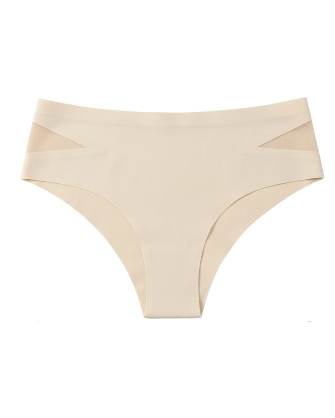 Seamless Bikini  - Noir Smooth - Off White