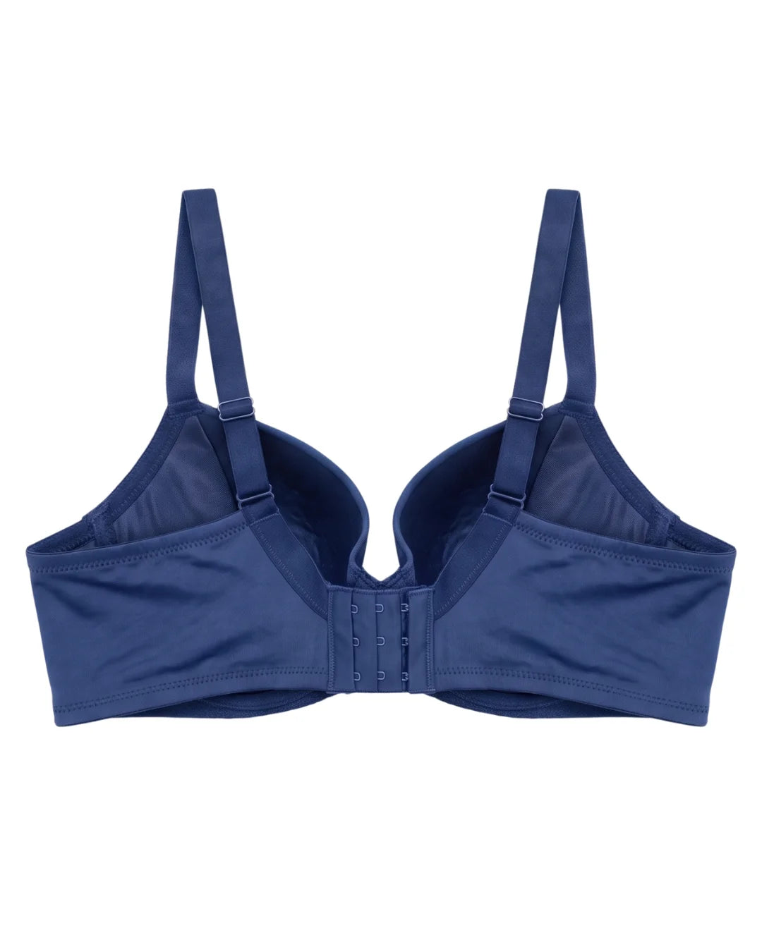 Padded Wired Push-up Bra - Selene - Blue