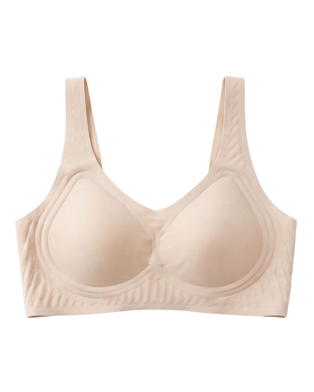 Seamless Padded Bra - Aira - Beige