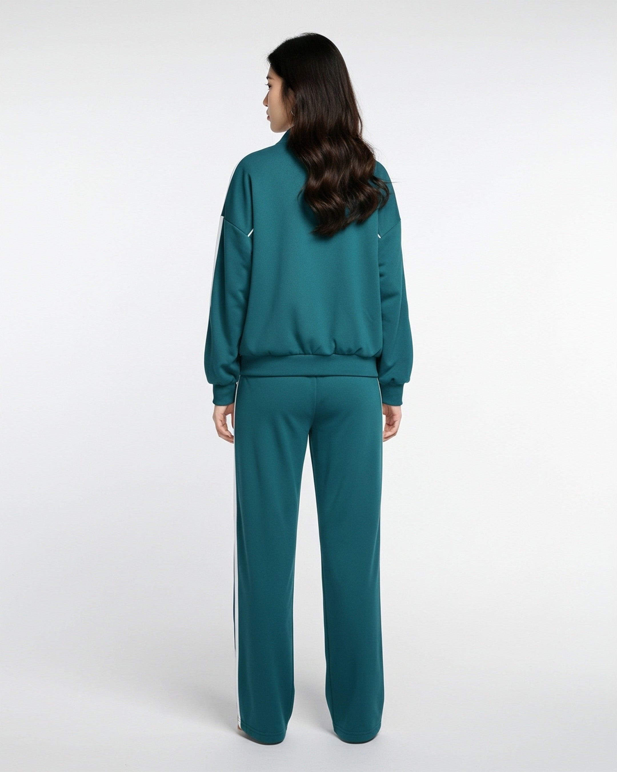Fleece Tracksuit – Daily Move - Green