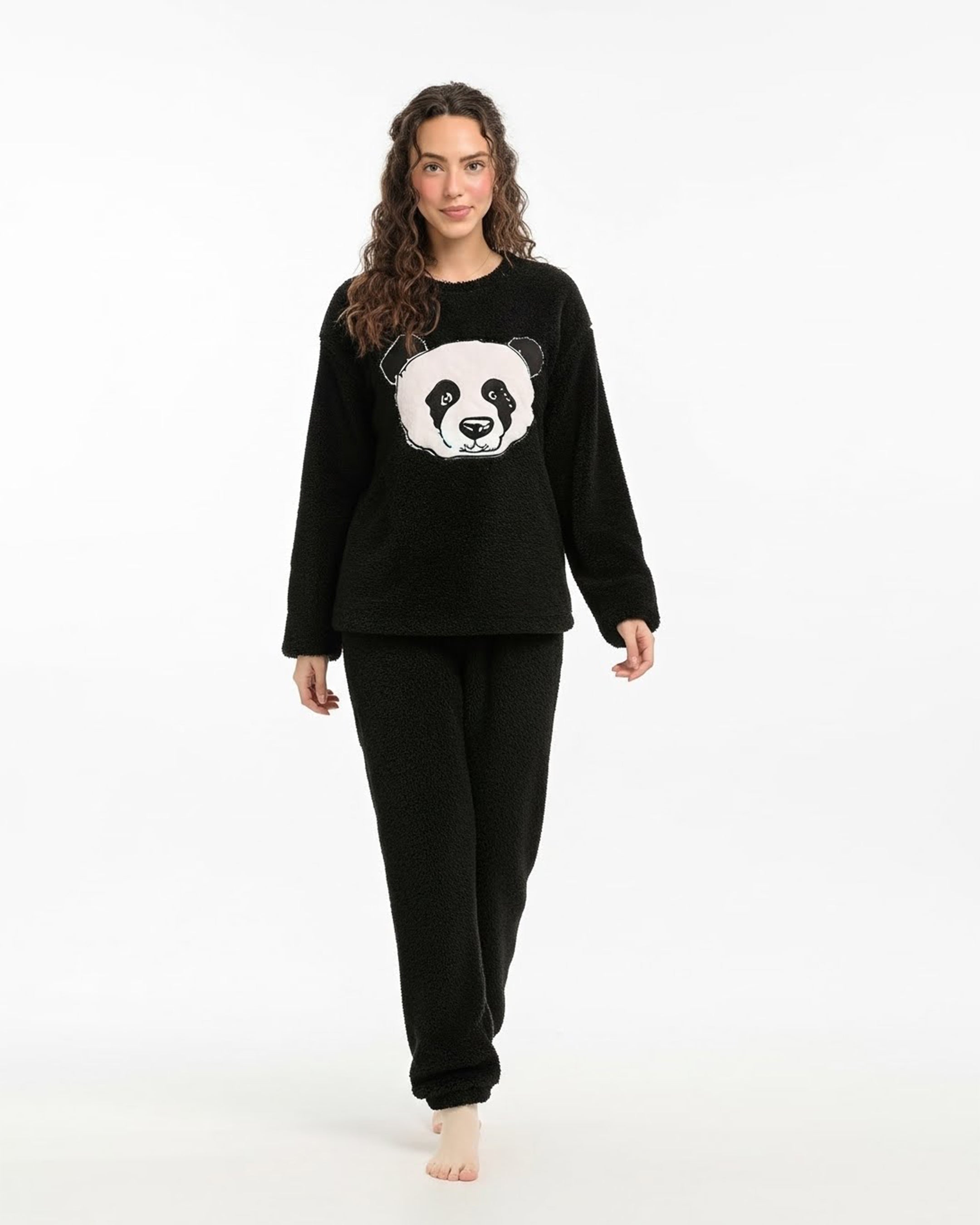Fleece Pajama Suit - Panda Night