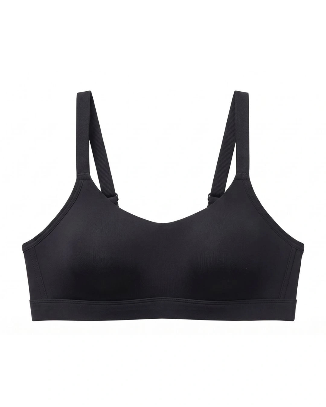 Padded Non Wired T-Shirt Bra - Smooth Fit - Black