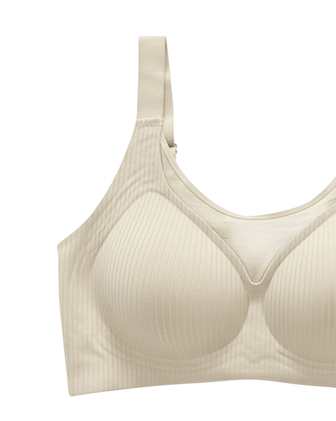 Padded Seamless Ease Bra - Off White