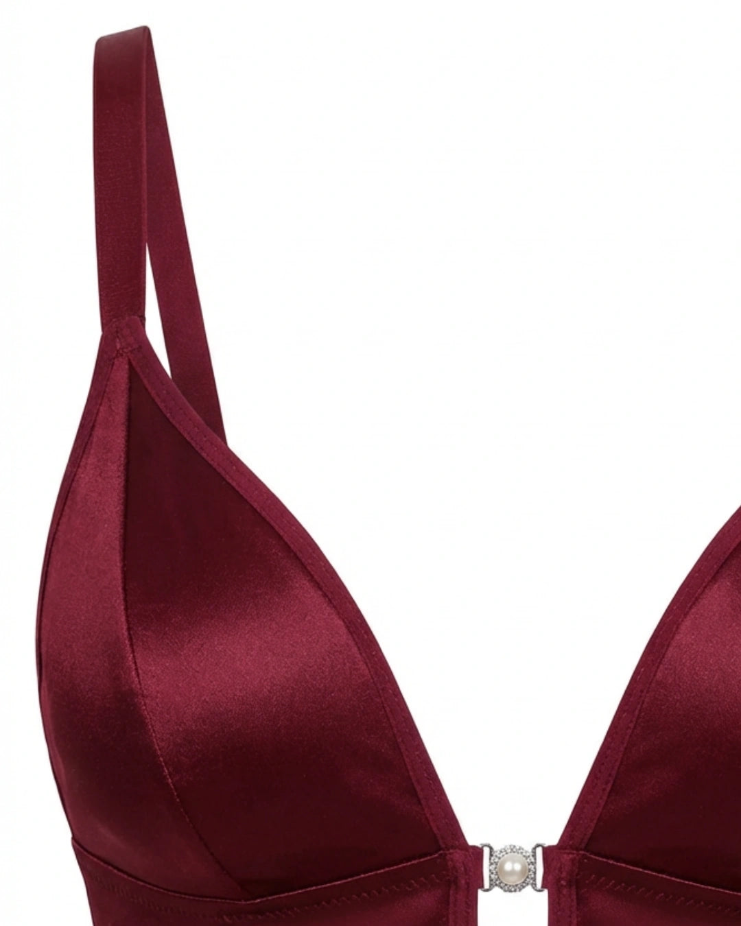Non-Padded Bra - Ruby