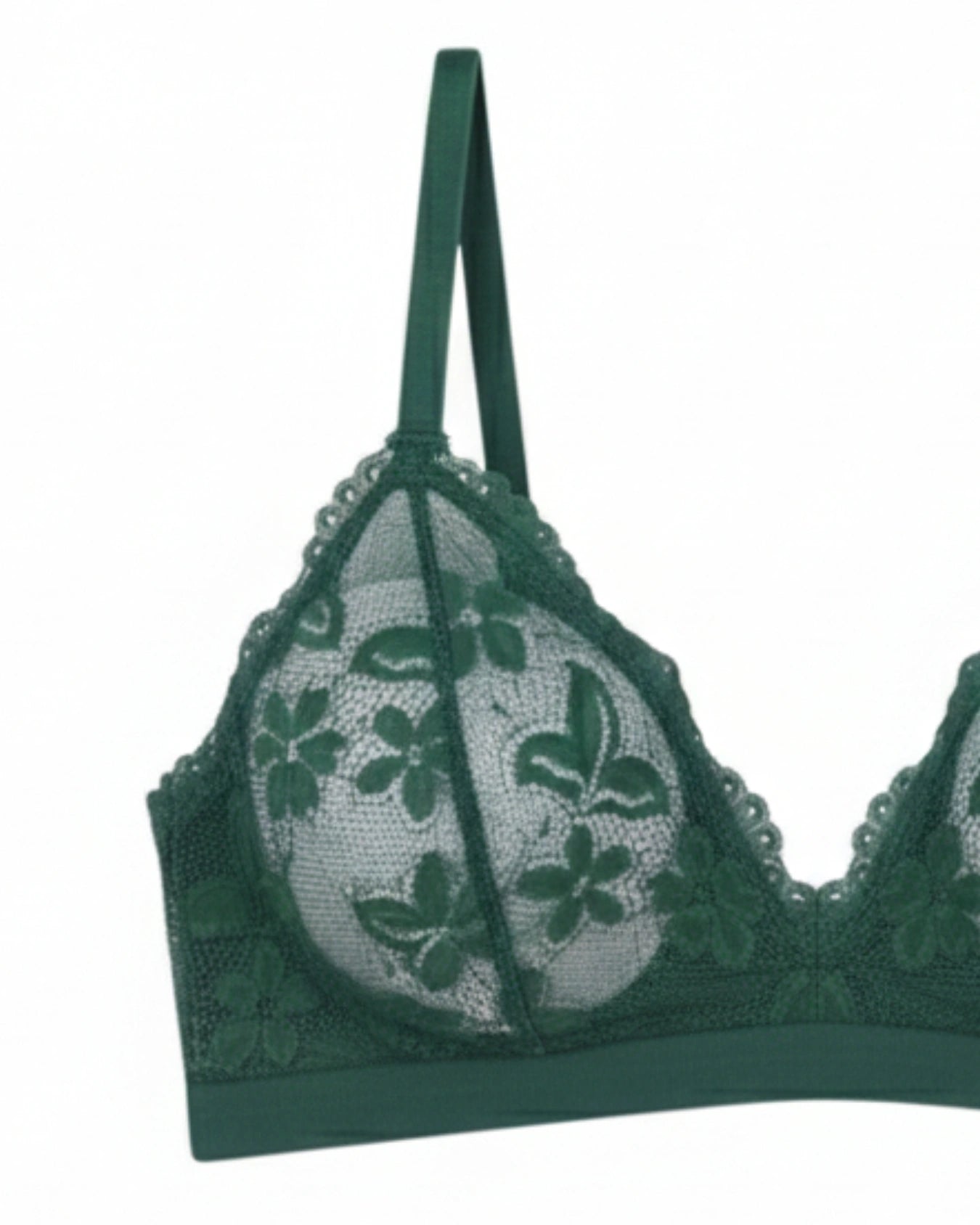 Padded Bra - Noelia - Green
