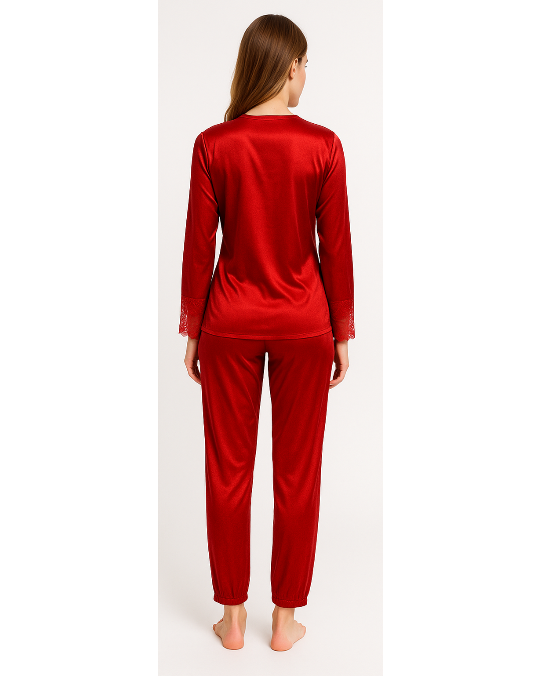 Silk Pajama Suit - Cozy Gaze