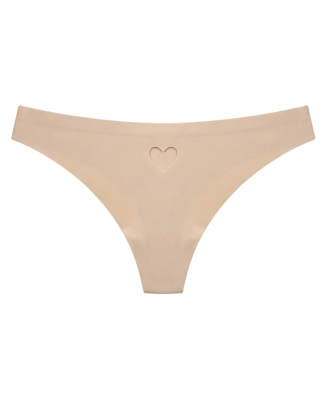 Seamless Thong Panty - Whisper Touch - Cream
