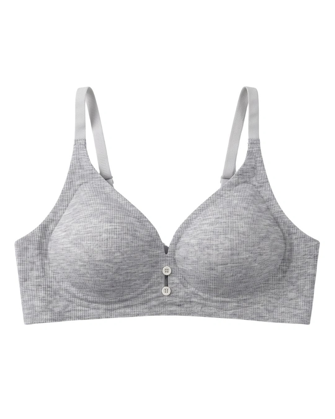 Seamless Padded Bra - Rina - Grey