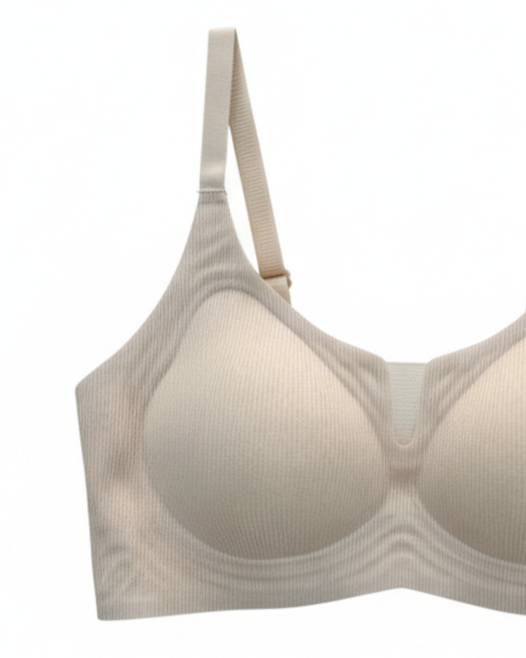 Padded Seamless Curve Bra - Peach