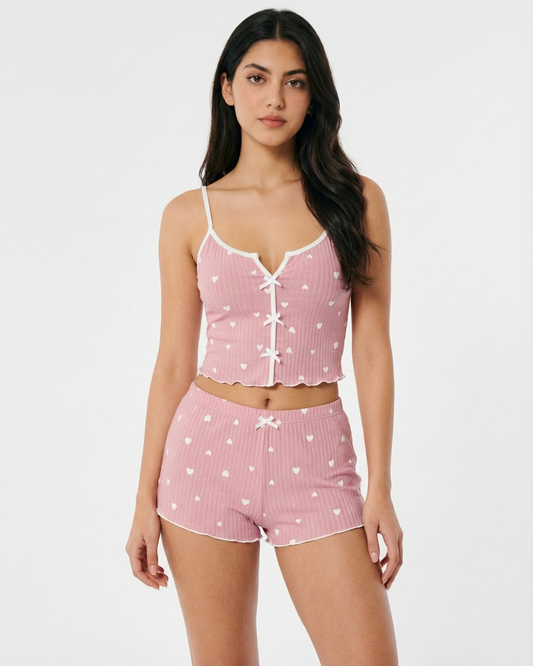 Cami Set - Onyx - Pink
