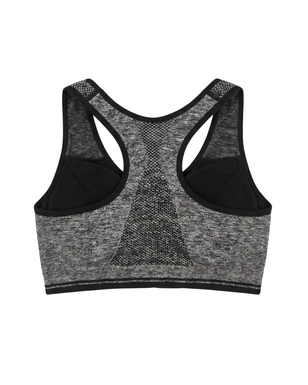 Sports Bra - Zip Fit - Charcoal