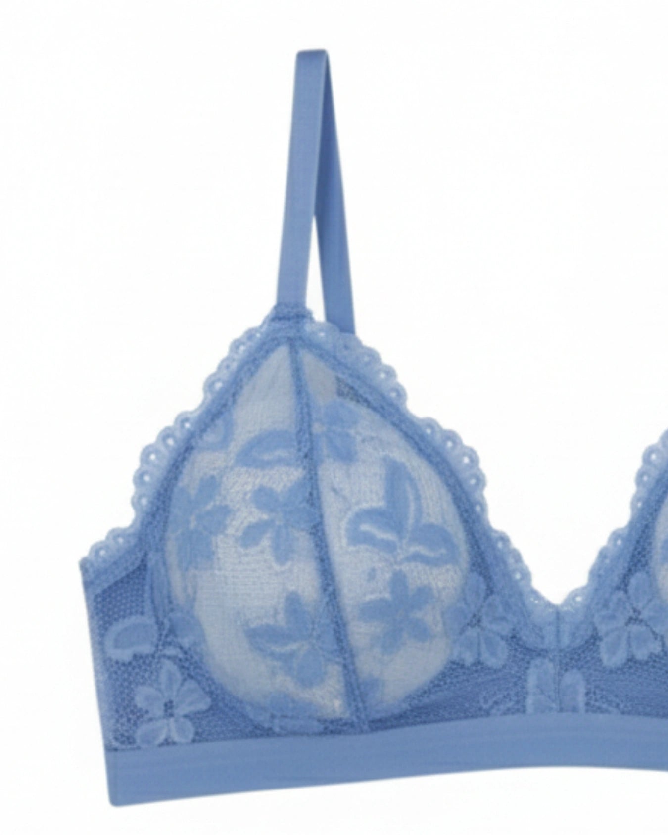 Padded Bra - Noelia - Blue