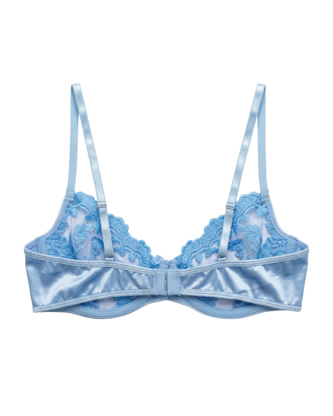 Non Padded Bra Set - Serenade - Blue