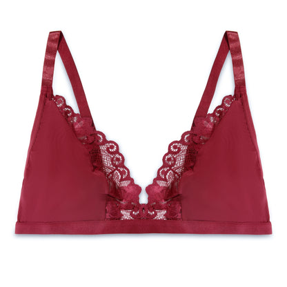 Sajiero Non Padded Bra - Scarlet Lace