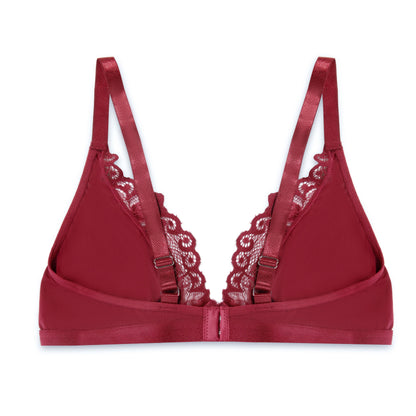 Sajiero Non Padded Bra - Scarlet Lace