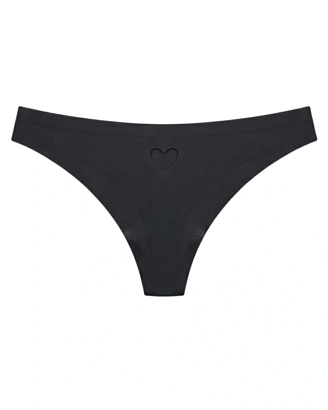 Seamless Thong Panty - Whisper Touch - Black