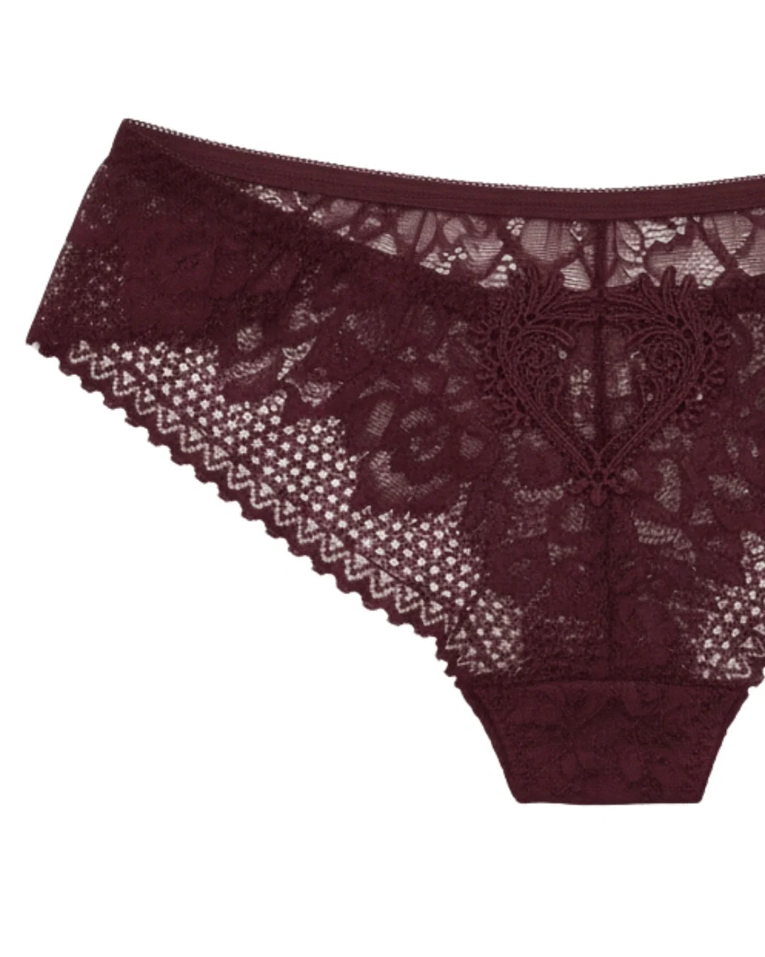 Brief Panty - Blush Amour - Maroon