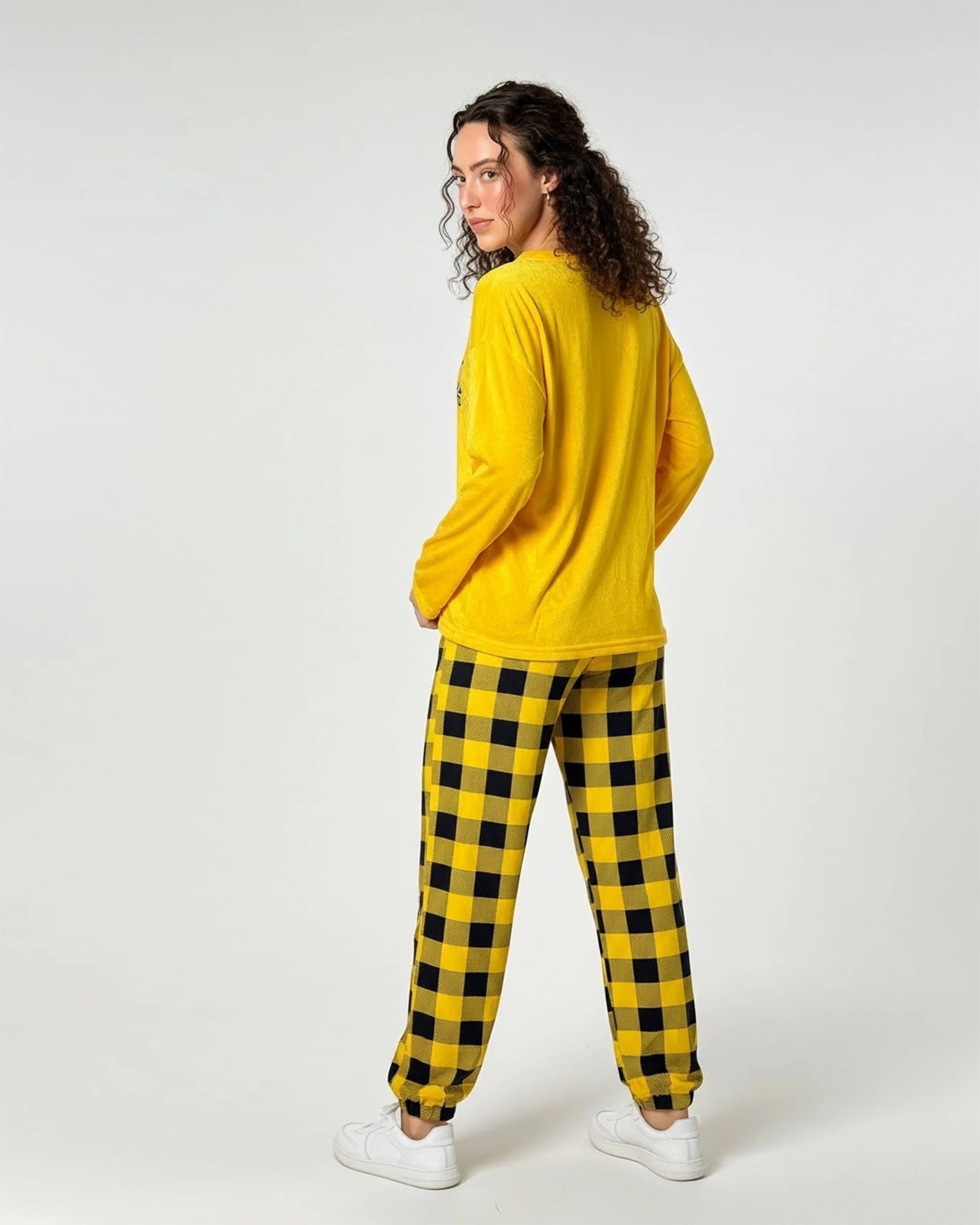 Fleece Pajama Suit - Warm Hive