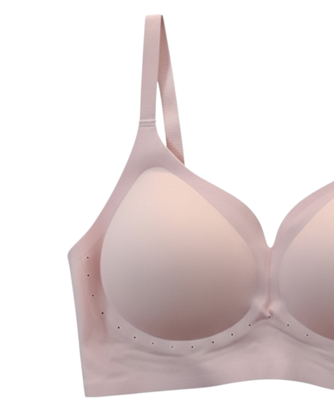 Padded Seamless Soft Bra - Light Pink