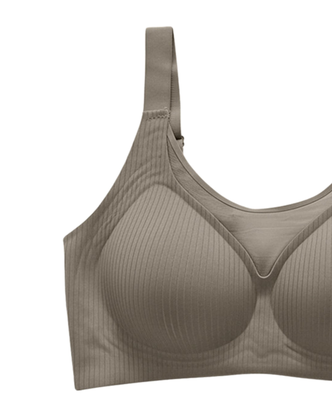 Padded Seamless Ease Bra - Grey