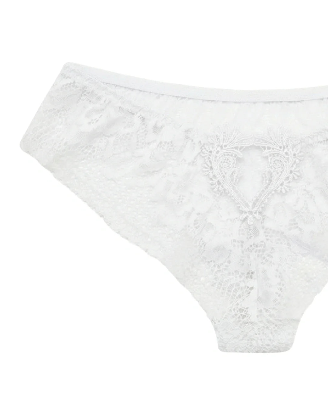 Brief Panty - Blush Amour - White