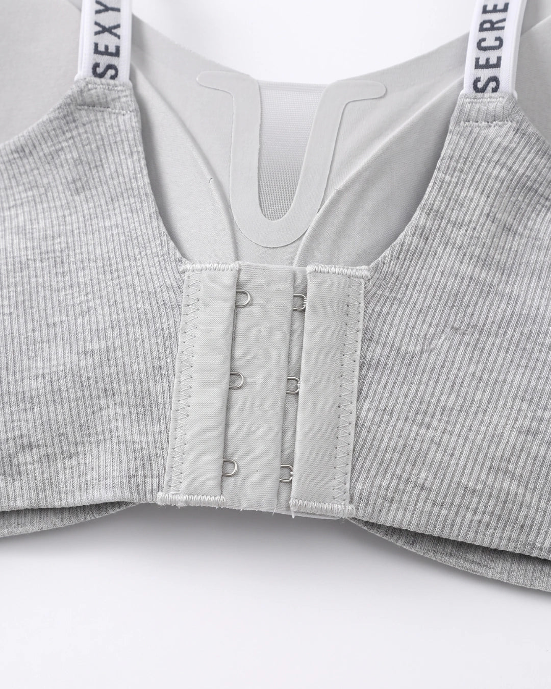 Padded Seamless Curve Bra - Grey
