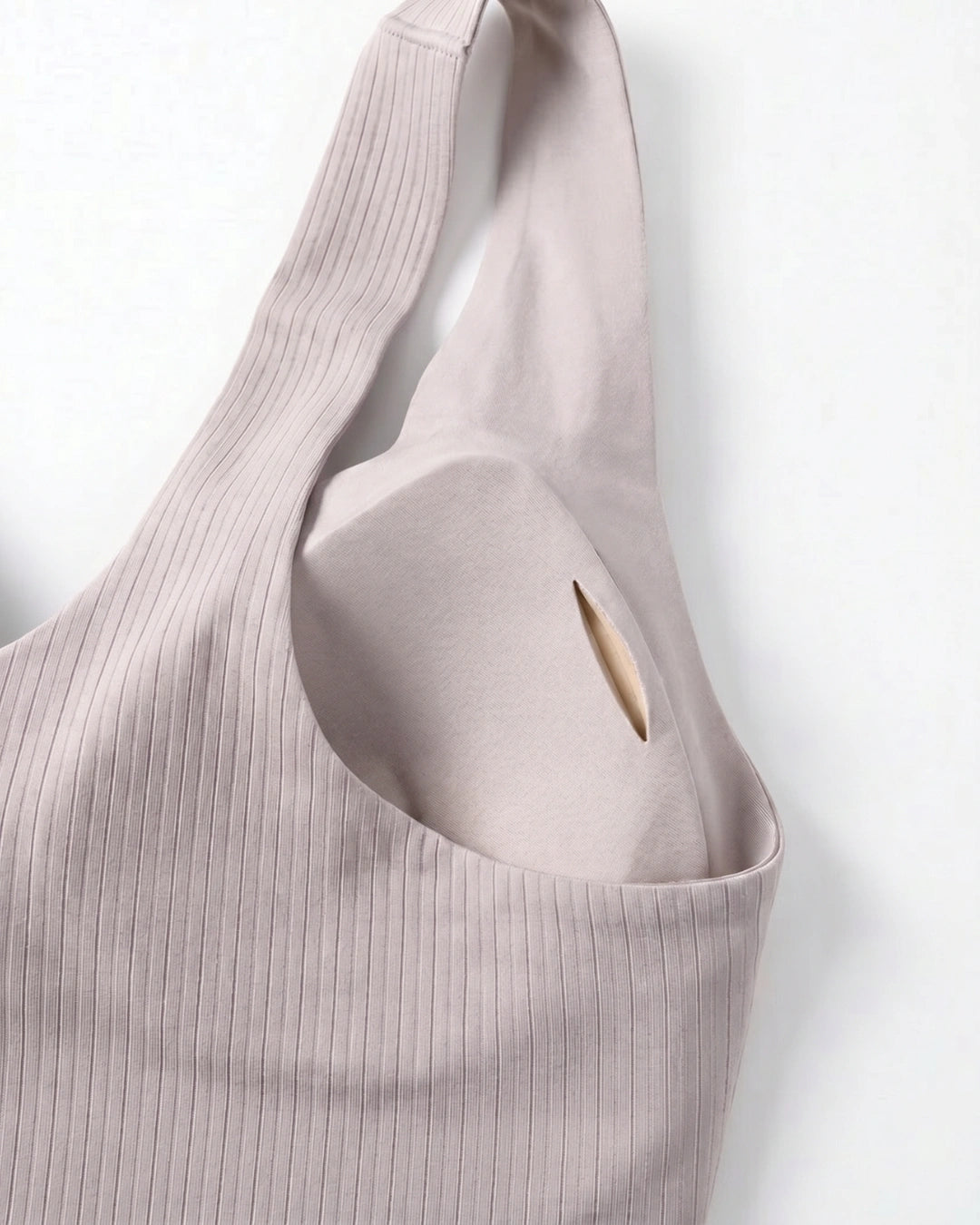 Front-Button Bra - Zova - Champagne