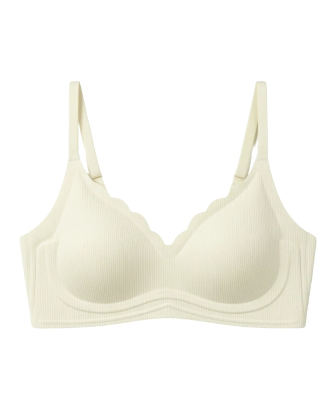 Seamless Light-Padded Bra - Swana - Off White