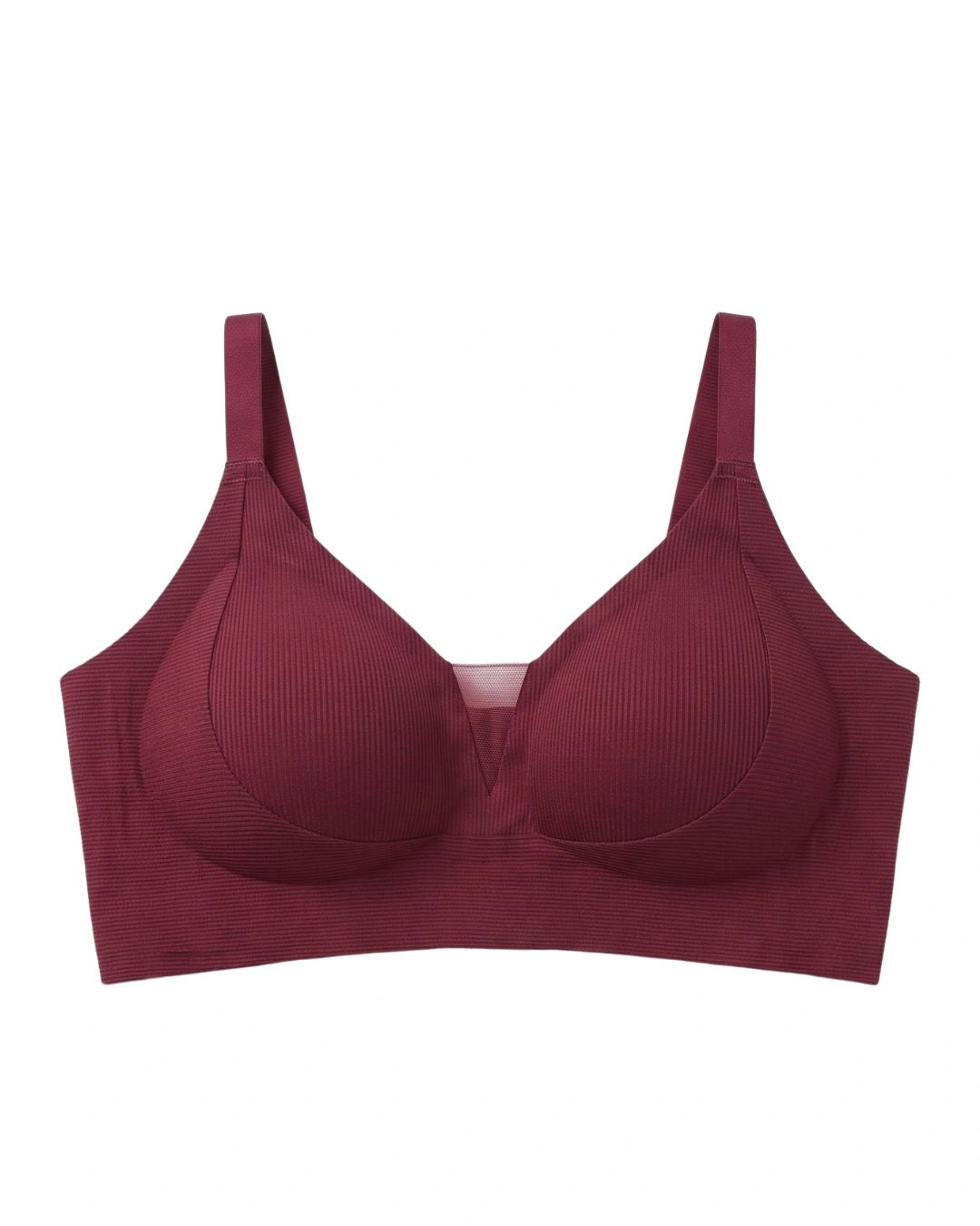 Seamless Padded Bra - Mira - Maroon