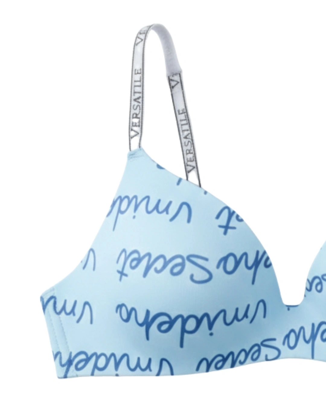 Seamless Padded Bra - Velrix - Sky Blue