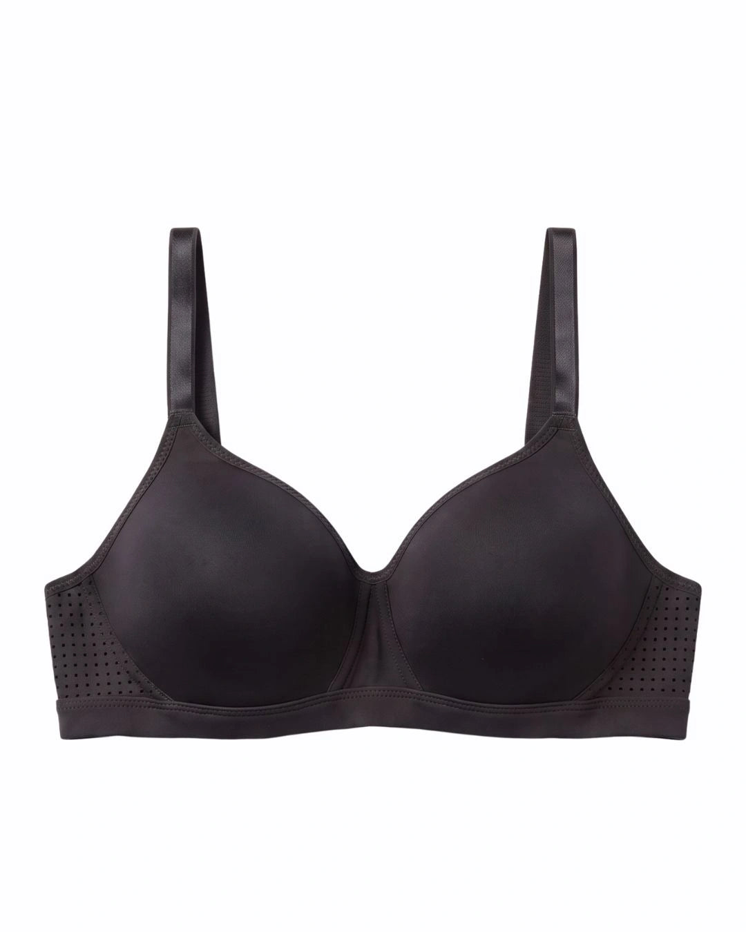 Light Padded T-Shirt Bra - kylie - Black