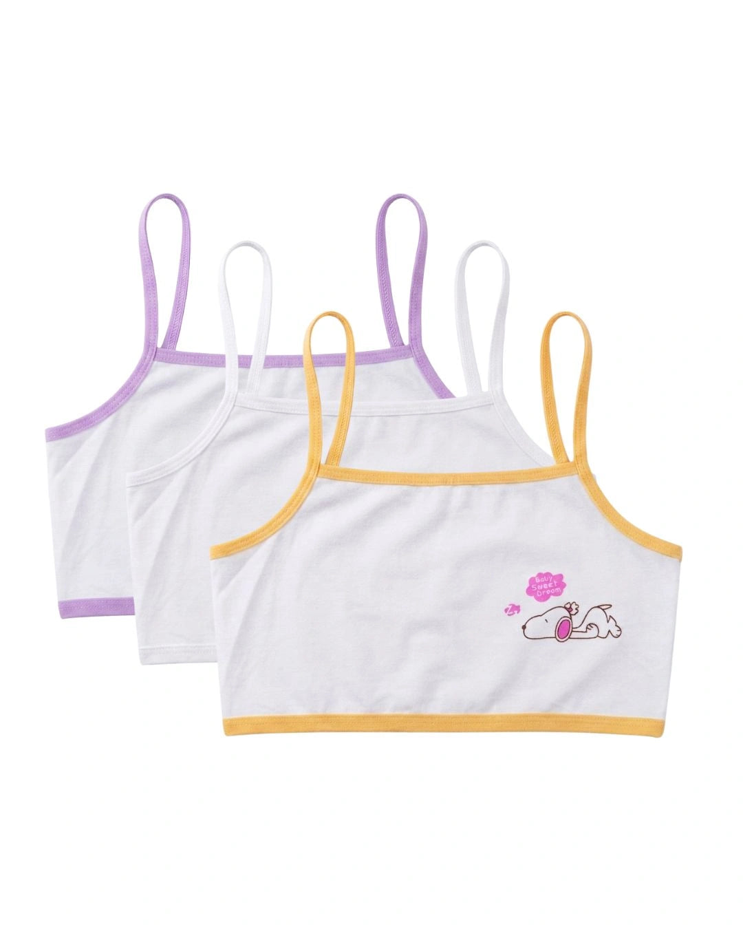 Pack Of 3 Teenage Bra - Snoozy