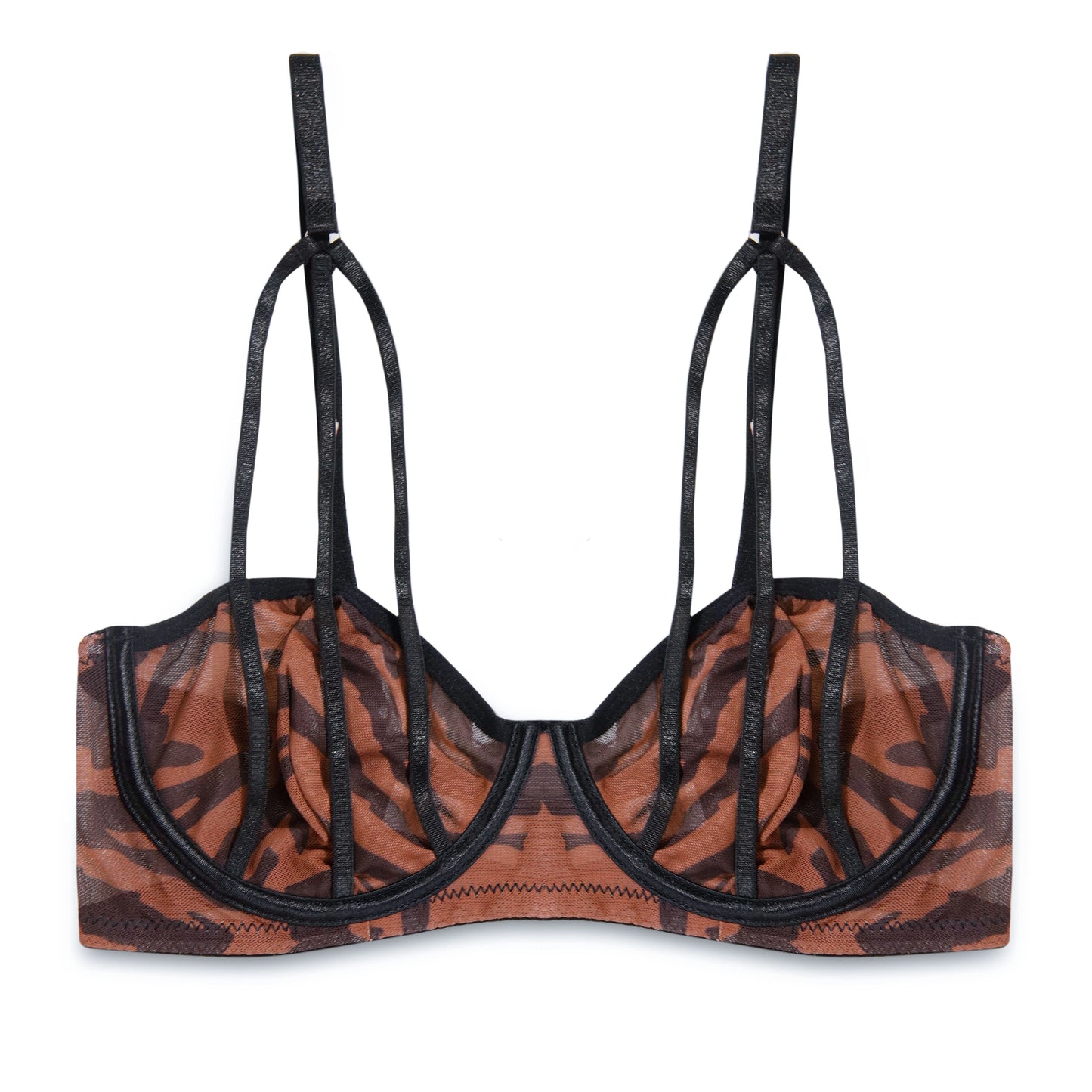 Sajiero Non Padded Bra - Wild Ember