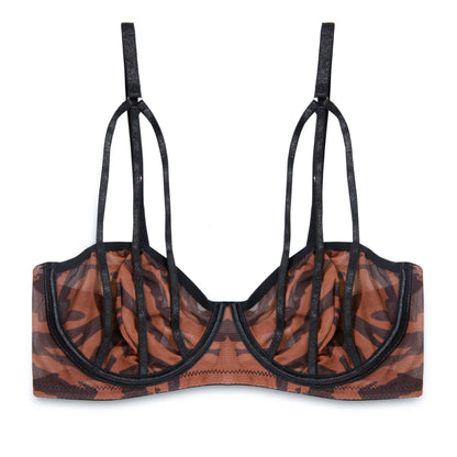 Sajiero Non Padded Bra - Wild Ember