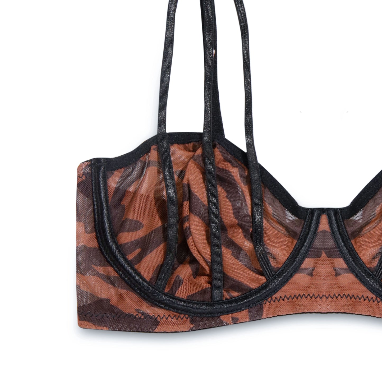 Sajiero Non Padded Bra - Wild Ember