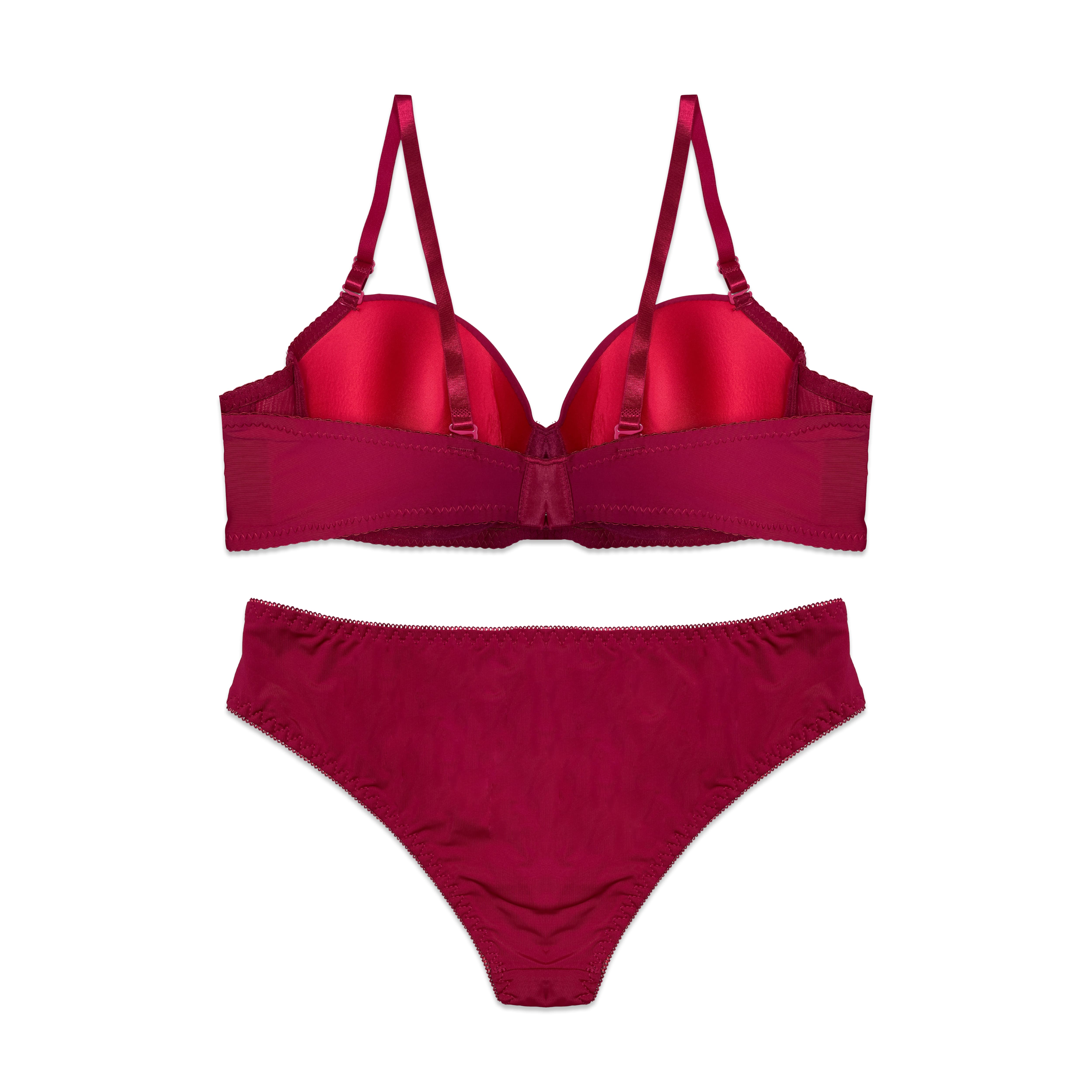 Bra Set - Ruby Curve