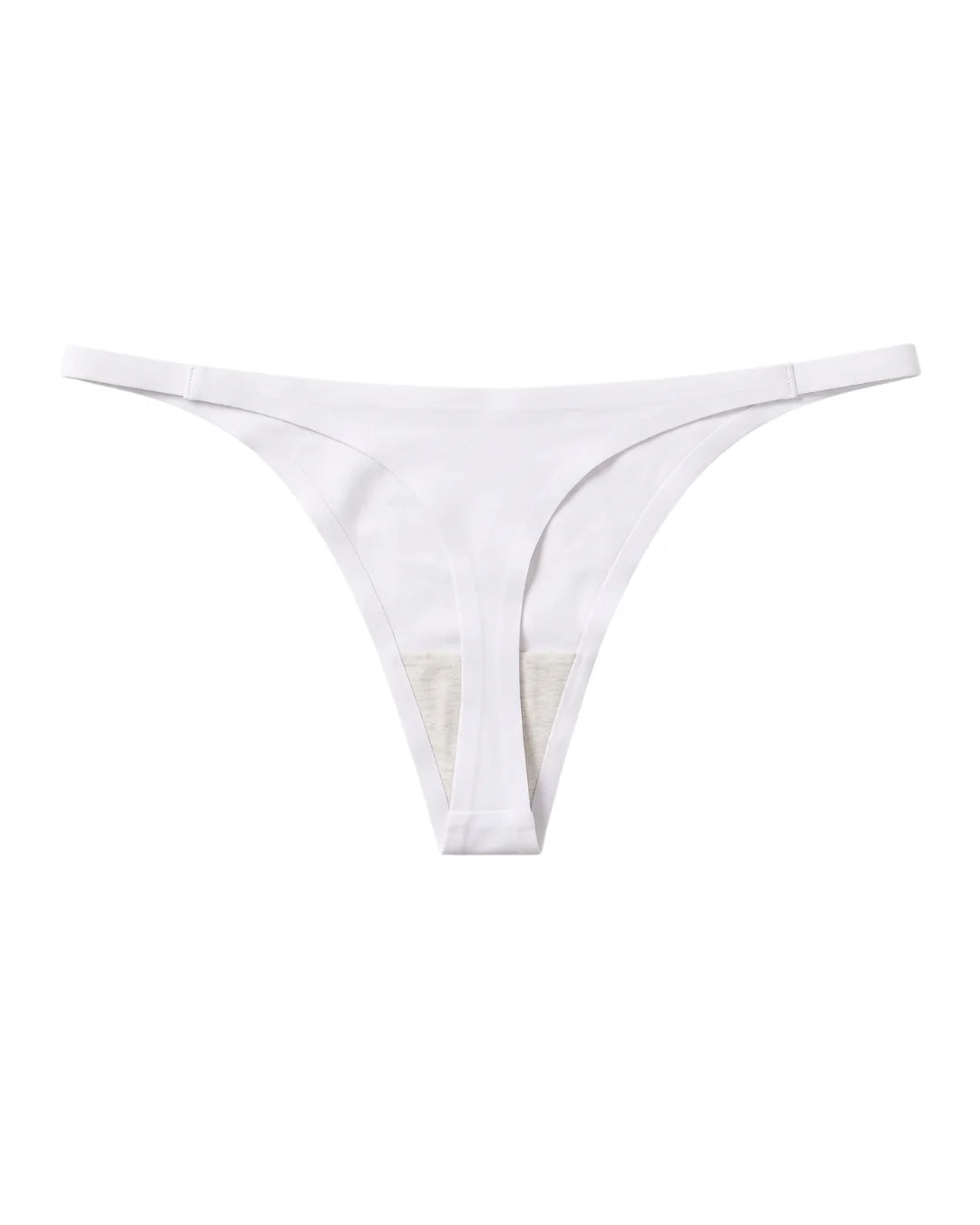 Seamless Thong Panty - Invisia - White