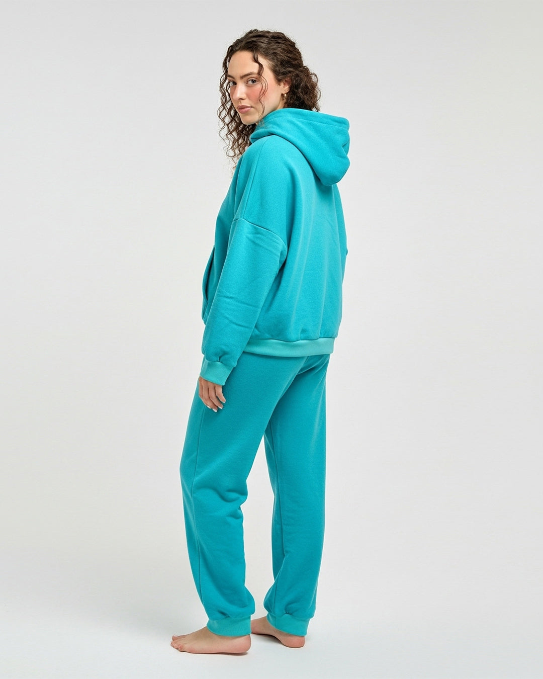 Fleece Tracksuit – Comfy Day - Green