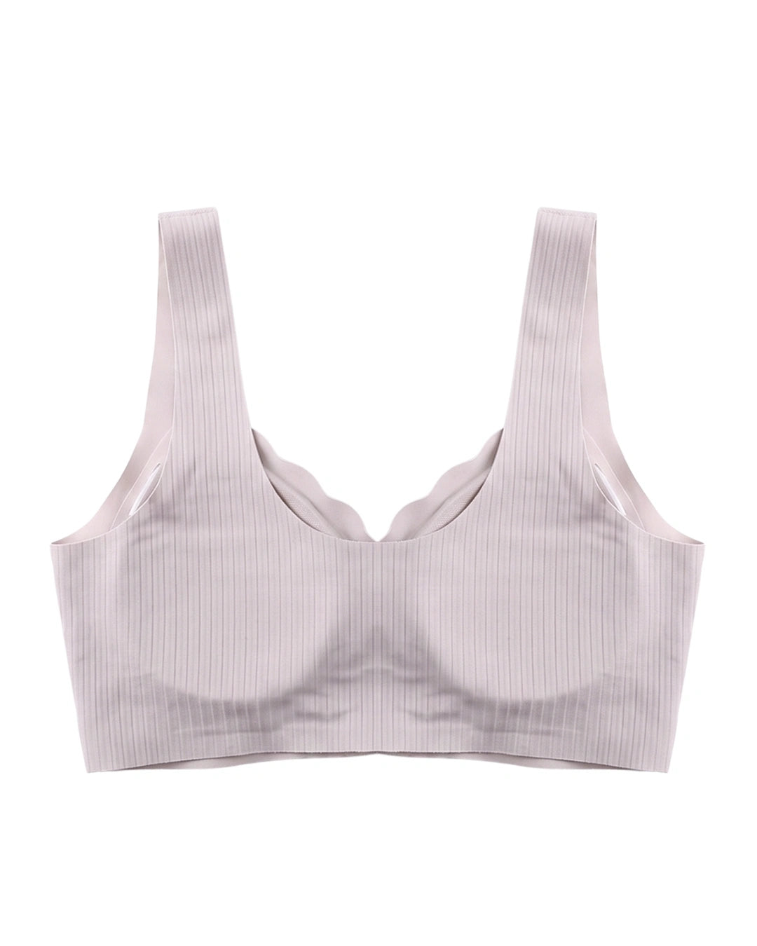 Front-Button Bra - Zova - Champagne