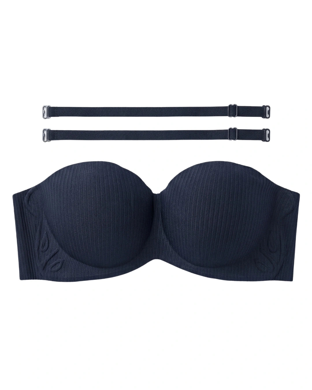 Seamless Padded Bra - Vellia - Black