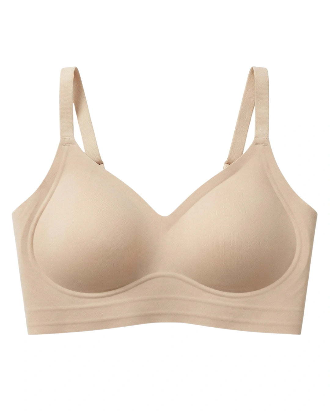 Seamless Padded Bra - Nurvia - Skin
