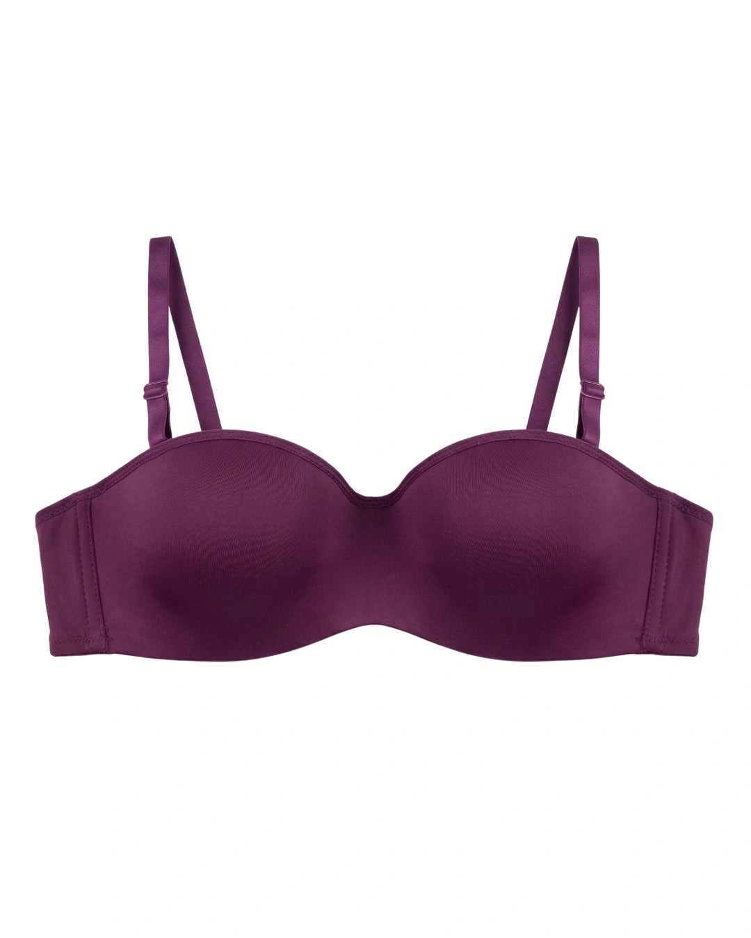 Padded Bra - Soft Wrap - Maroon