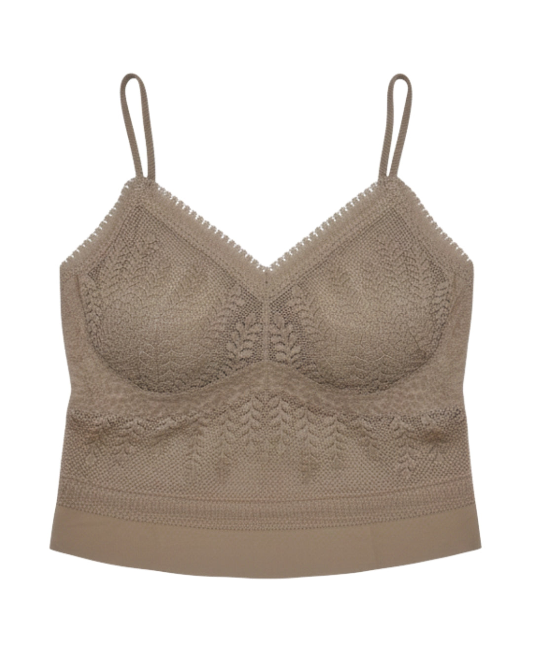 Padded Bralette - Leaf Soft - Brown