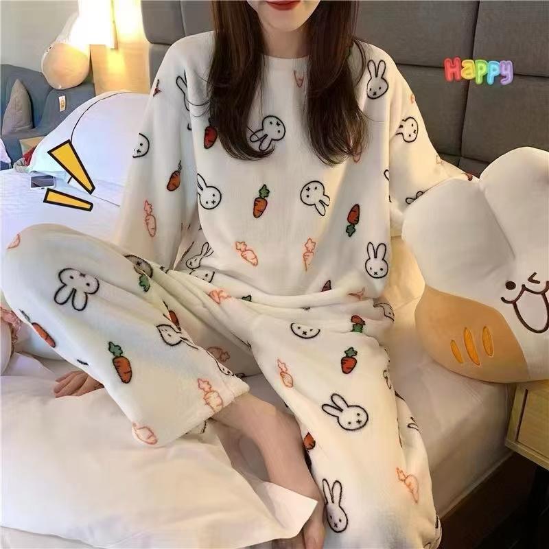 Fleece Pajama Suit - Bunny Snug