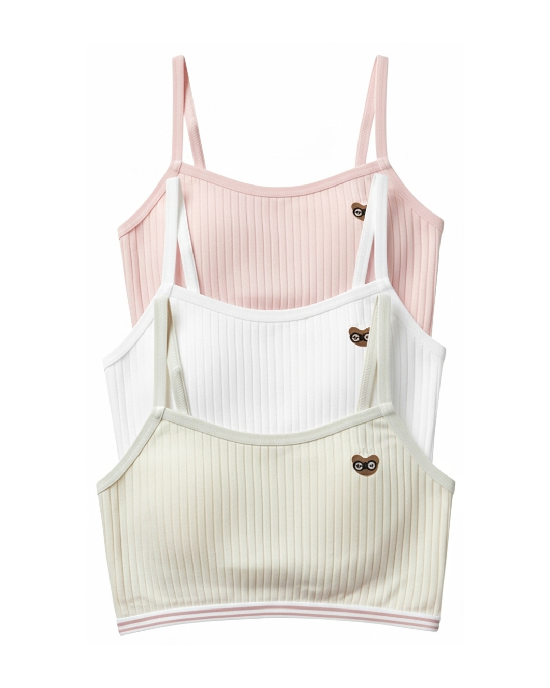 Pack of 3 Teenage Bra - Soft Gleam