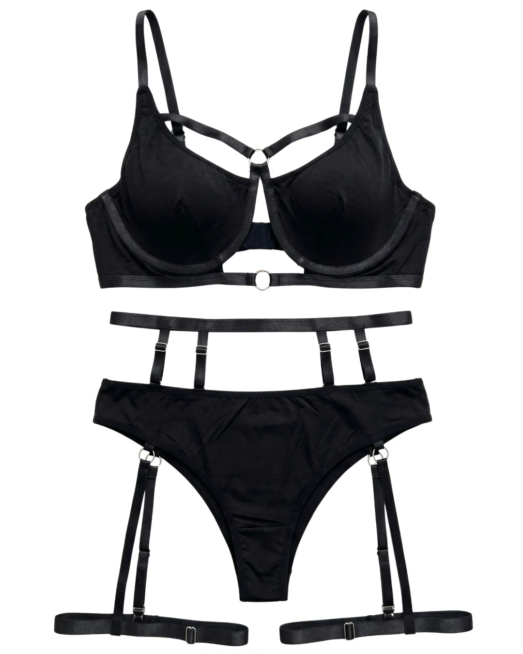 Garter Set - Vexa - Black
