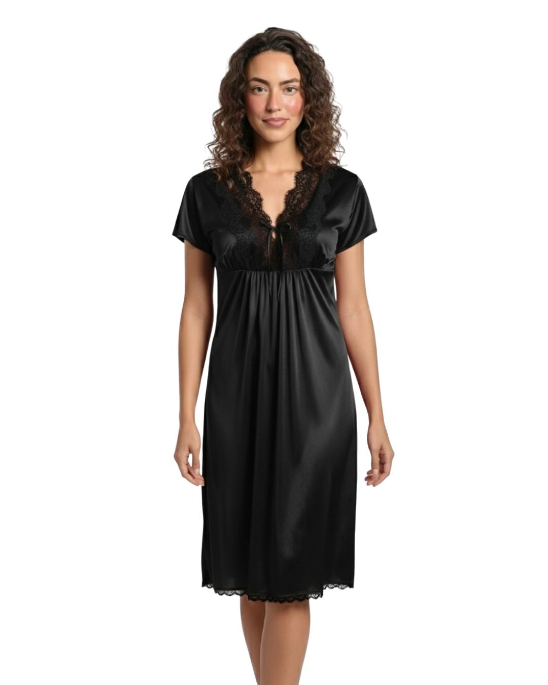 Gown Set - Rivya - Black