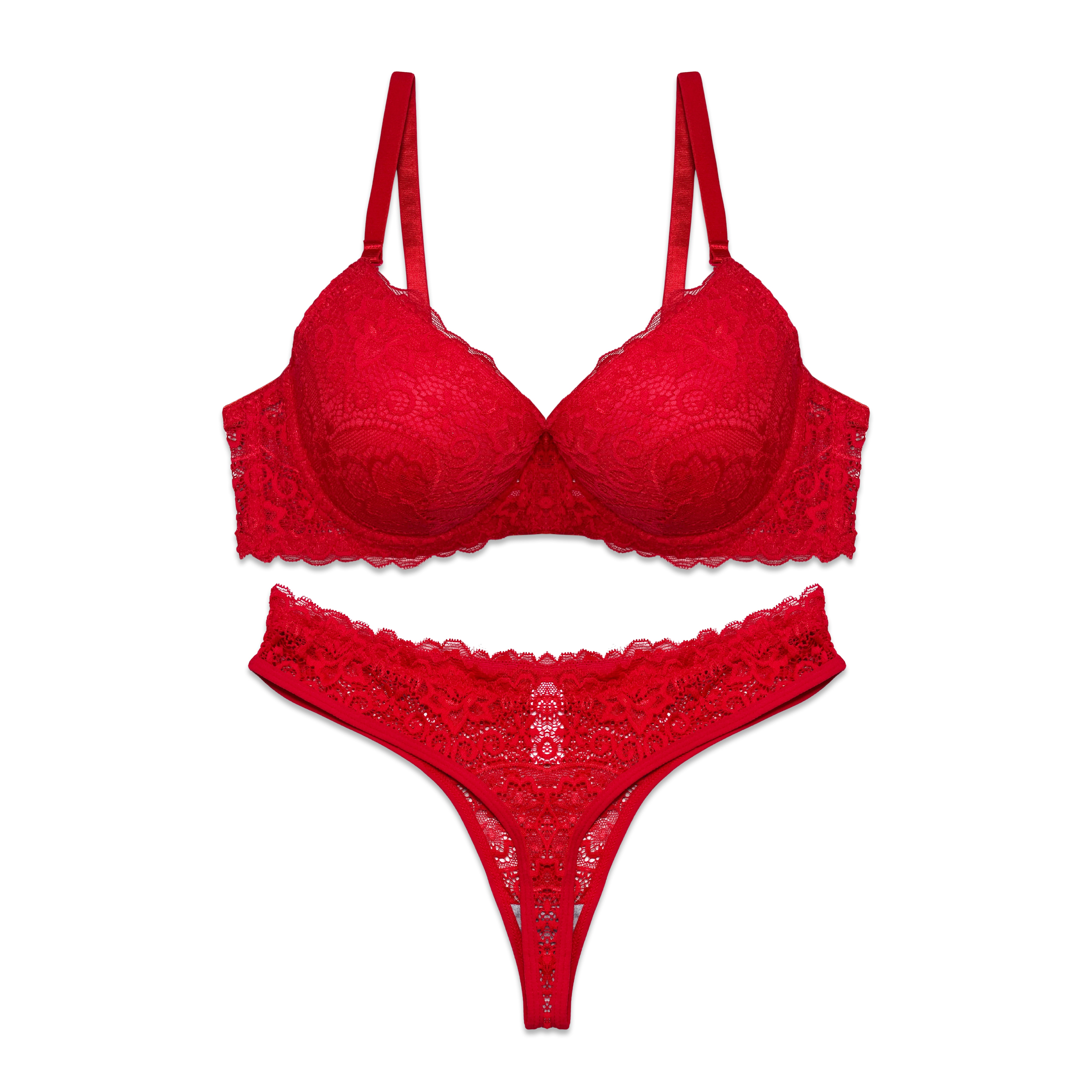 Bra Set -  Scarlet Desire