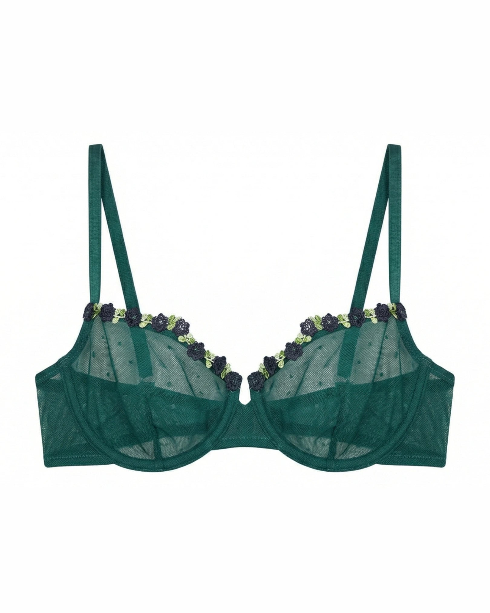 Padded Bra - Mila - Green
